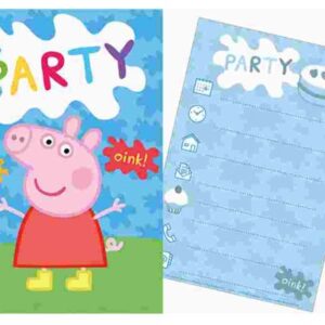 Peppa malac Party Meghívó 