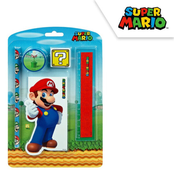 Super Mario írószer szett (5 db-os)