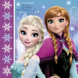 Disney Frozen Northern Lights, Jégvarázs szalvéta 20 db-os 