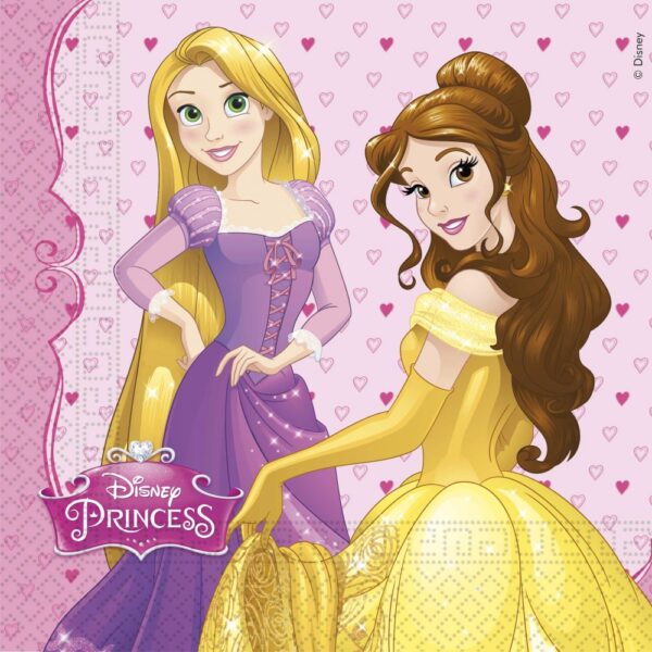 Disney Princess Dreaming, Hercegnők szalvéta 20 db-os 