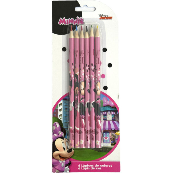 Disney Minnie színes ceruza 6 db-os 
