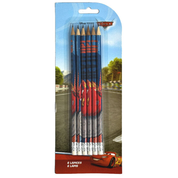 Disney Verdák grafit ceruza 6 db-os 