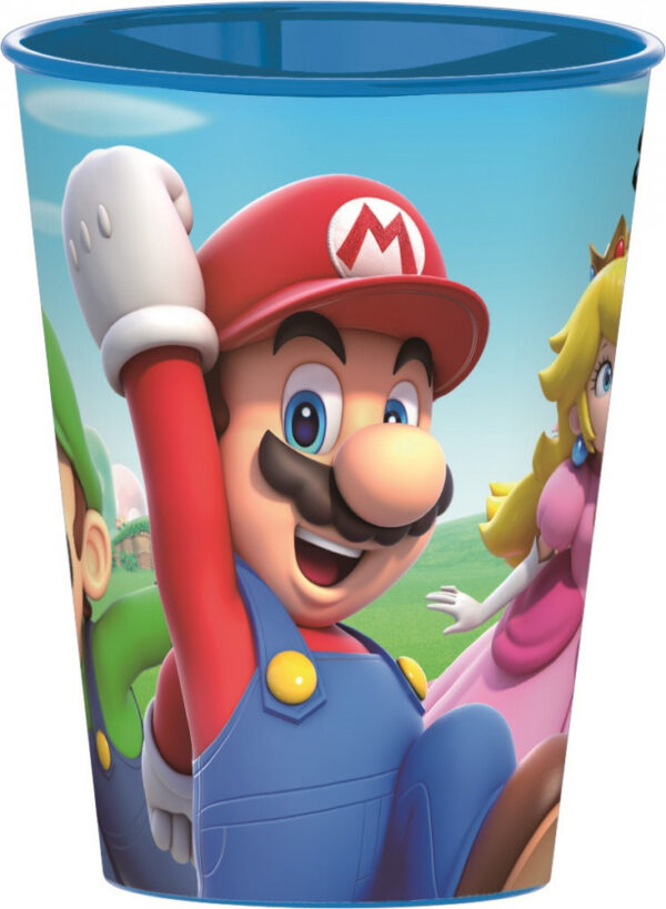 Super Mario pohár, műanyag 260 ml 
