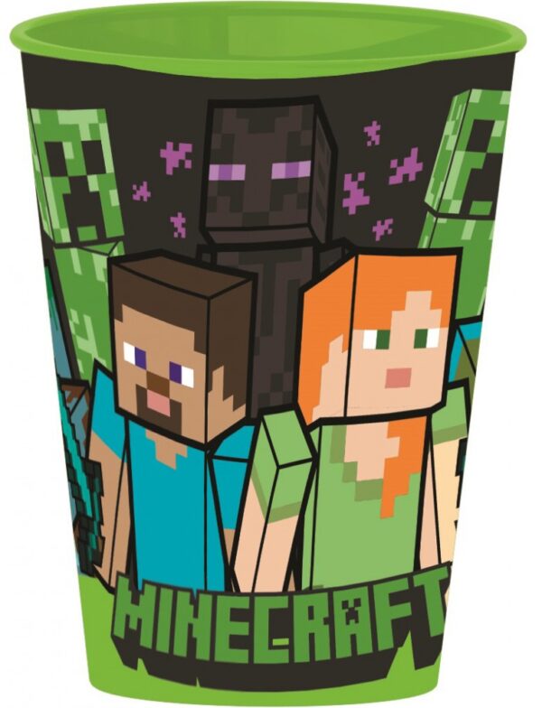 Minecraft pohár, műanyag 260 ml 