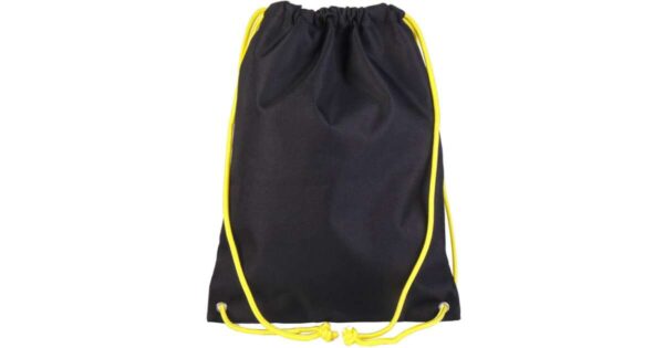 Batman Sporttáska, tornazsák 40 cm, fekete és sárga - Image 2
