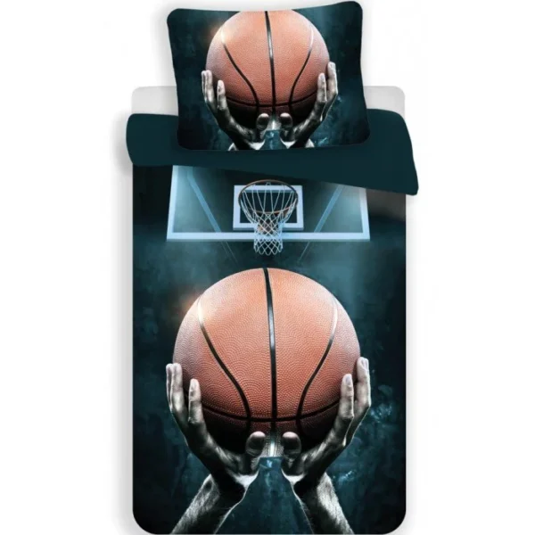 Basketball, Kosárlabda ágyneműhuzat 140×200cm, 70×90 cm